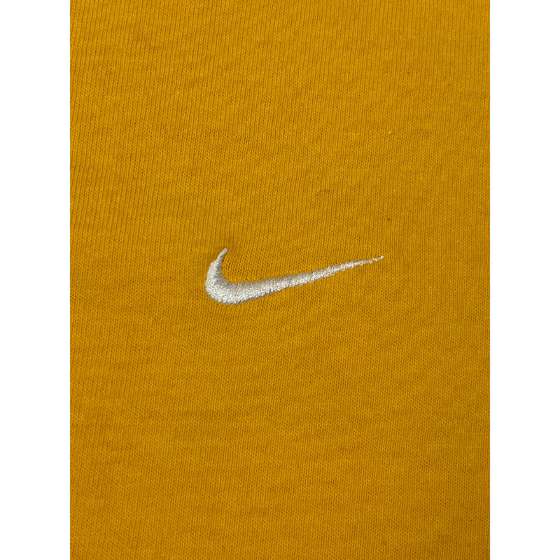 (00s) Nike Basic Mini Swoosh Yellow T-Shirt