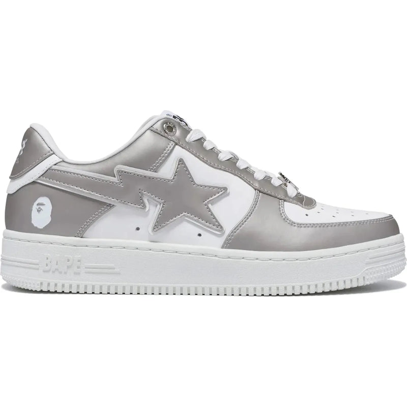 A Bathing Ape Bape Sta #4 Silver