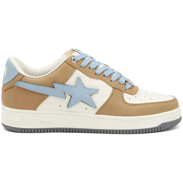 A Bathing Ape Bape Sta Low #4 Beige Sky Blue