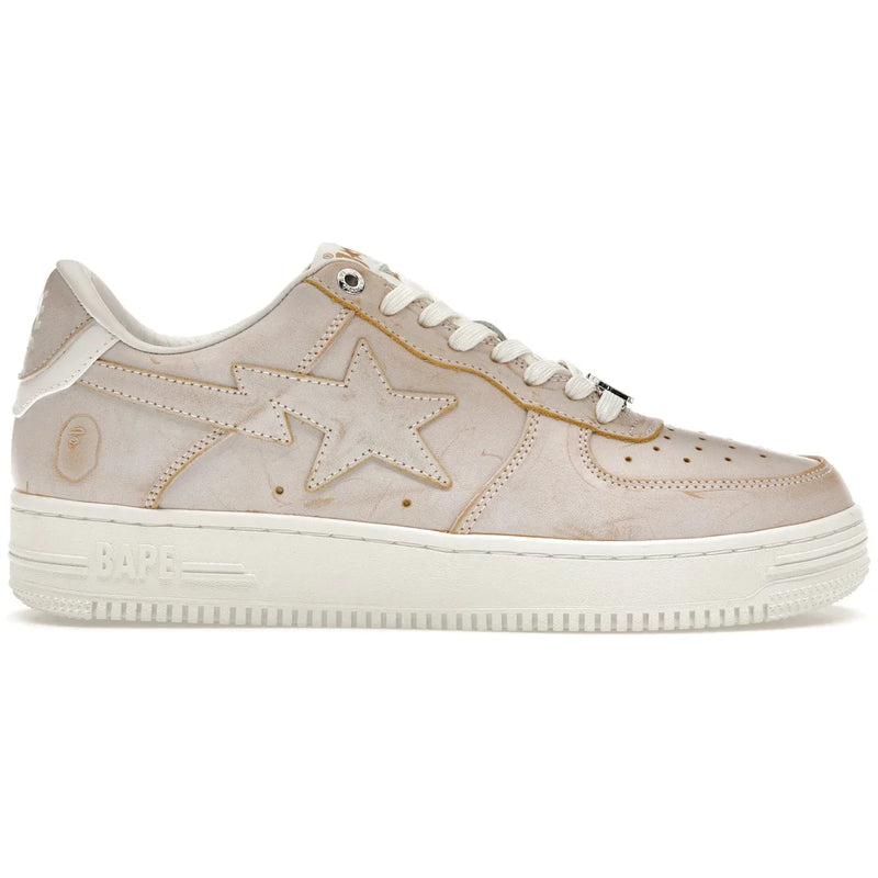 A Bathing Ape Bape Sta Wear Away Paint Beige