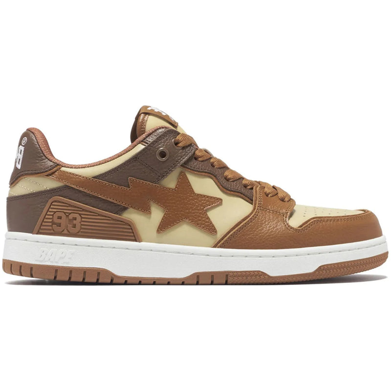 A Bathing Ape Sk8 Sta #5 Brown Beige