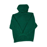 (90s) Jerzees 1/4 Zip Green Fleece Hoodie