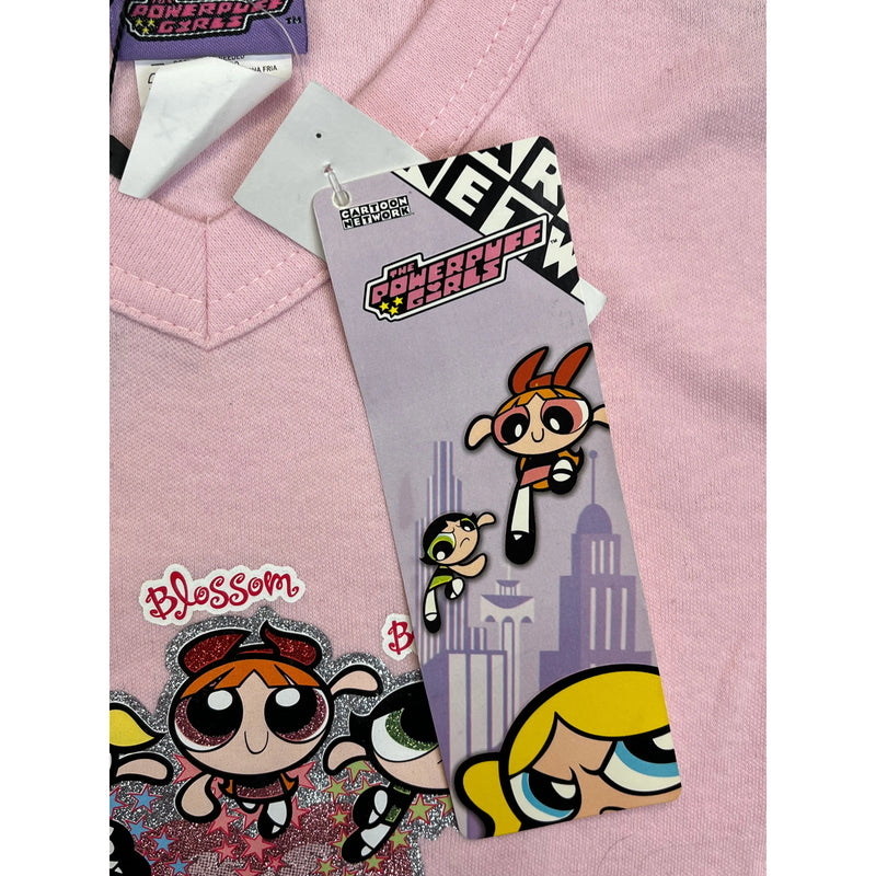 (2000) The Powerpuff Girls Cartoon Network Raglan Shirt w/ Tags