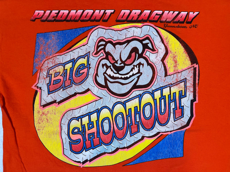 (90s) Drag Racing 'Big Shootout' Bulldog T-Shirt