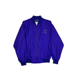 (90s) Mirage Las Vegas Hotel Neon Purple Bomber Jacket