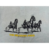 (80s) The Meadowlands Horse & Jockey Racing Ringer T-Shirt