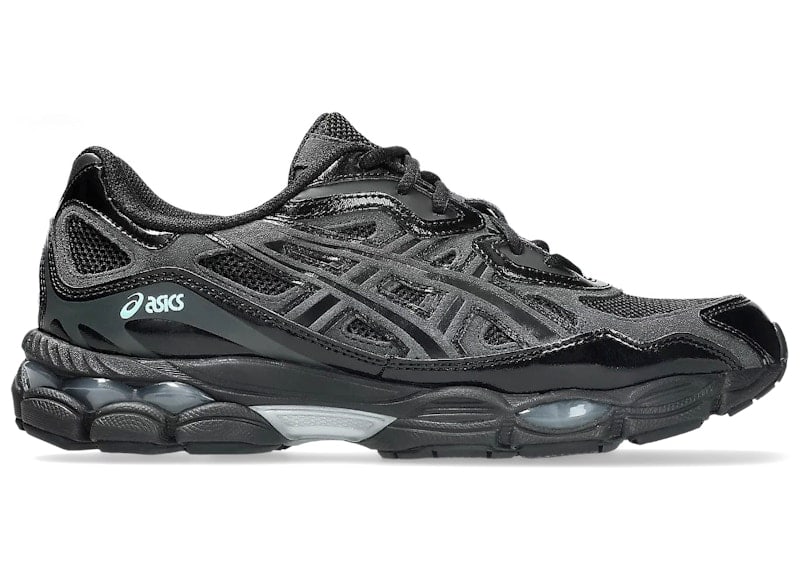 SP14268 ASICS Gel-NYC Black Graphite Grey Light Blue