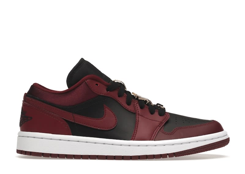 SP10018 Jordan 1 Low Dark Beetroot Black (Women's)