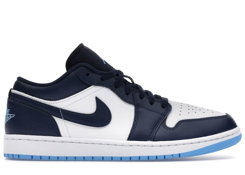 SP12498 Jordan 1 Low Midnight Navy University Blue