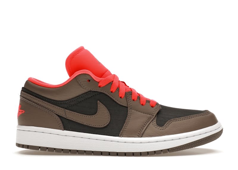 SP13280 Jordan 1 Low SE Newsprint Olive Grey (Women's)