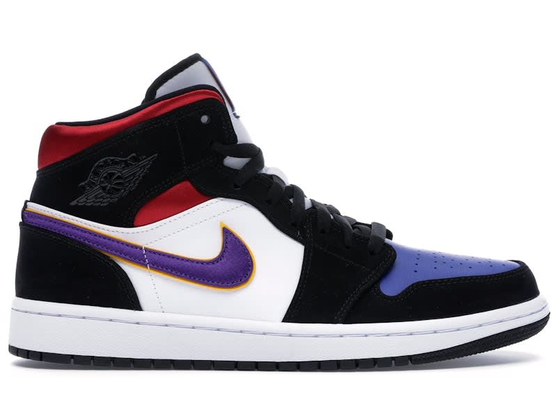 SP2227 Jordan 1 Mid Lakers Top 3