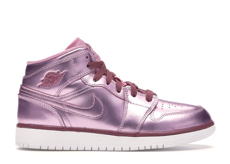 SP14694 Jordan 1 Mid Pink Rise (GS)