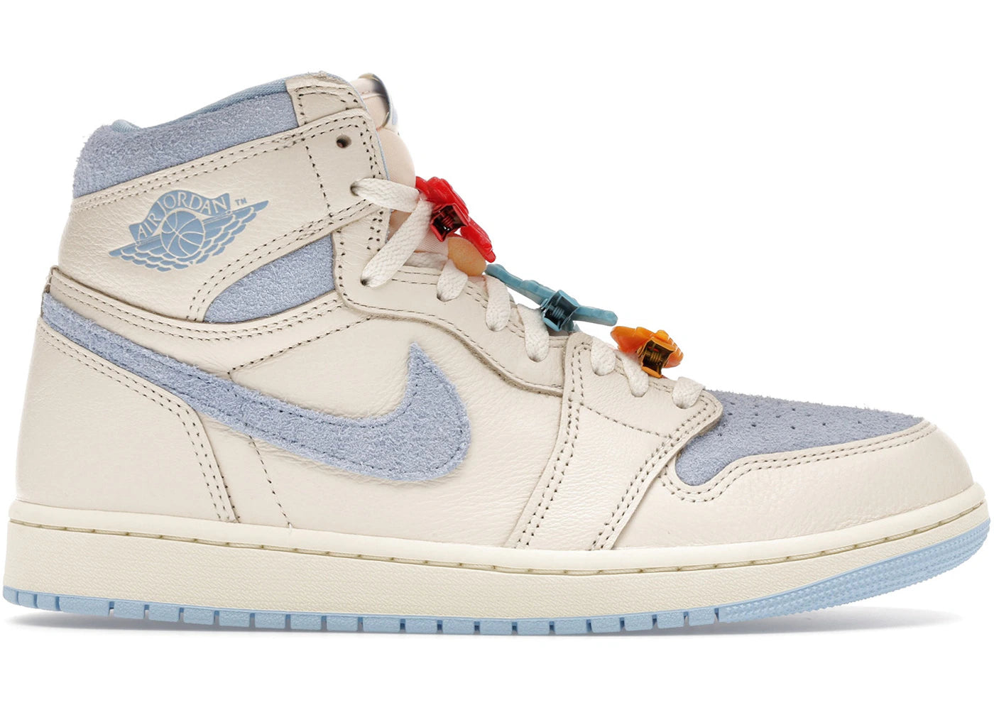 SP16026 Jordan 1 Retro High OG Pale Ivory Psychic Blue (Women's)
