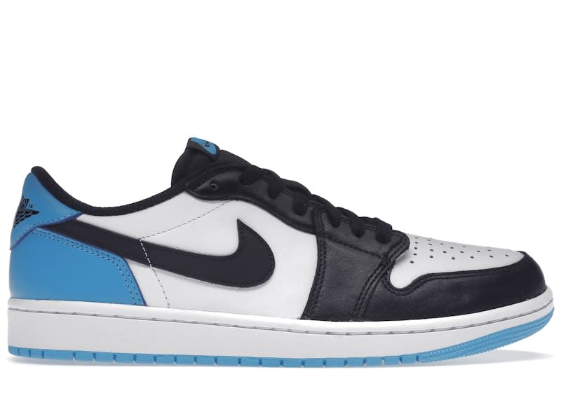 SP2297 Jordan 1 Retro Low OG Black Dark Powder Blue