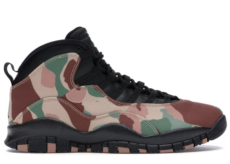 SP7978 Jordan 10 Retro Duck Camo