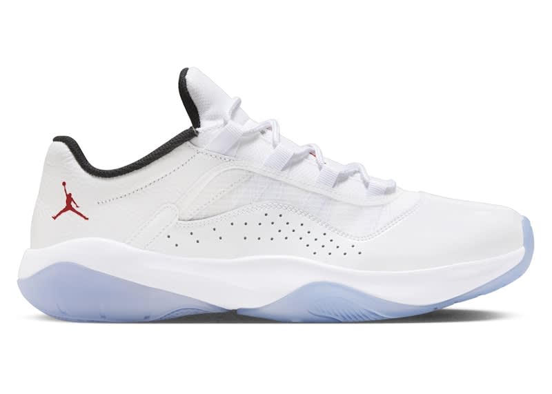 SP11571 Jordan 11 CMFT Low White Black Varsity Red