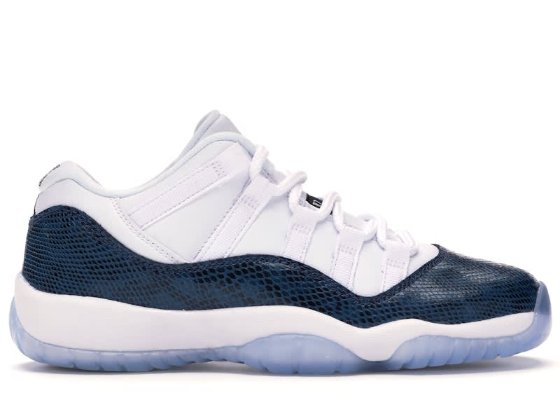SP16618 Jordan 11 Retro Low Snake Navy (2019) (GS)