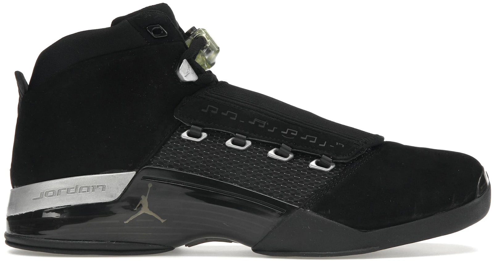 SP15538 Jordan 17 Retro Black Silver CDP (2008)