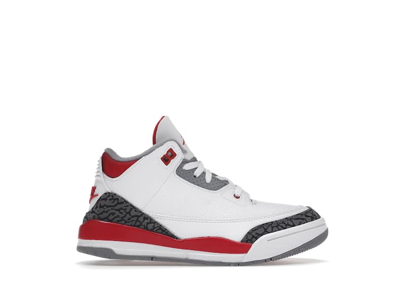 SP8102 Jordan 3 Retro Fire Red (2022) (PS)
