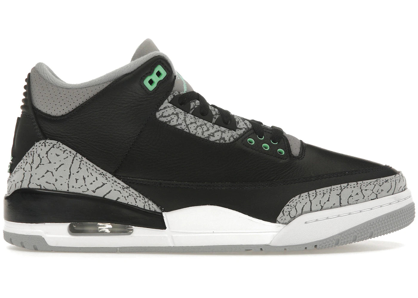 SP414 Jordan 3 Retro Green Glow