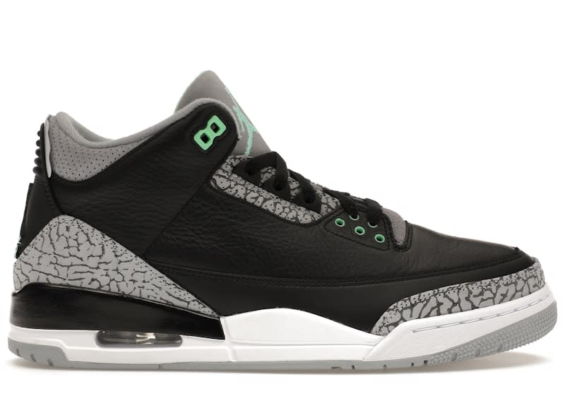 SP15573 Jordan 3 Retro Green Glow