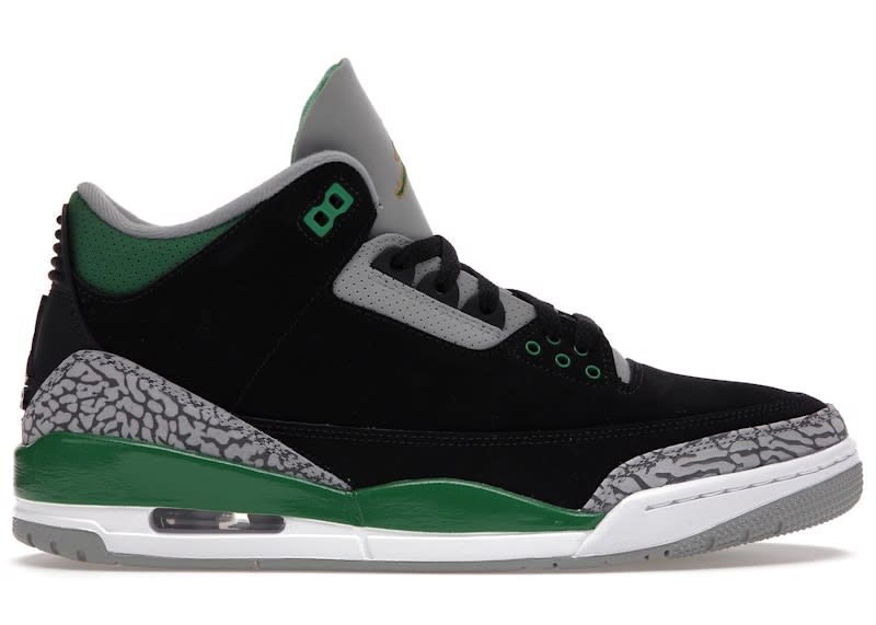 SP2665 Jordan 3 Retro Pine Green
