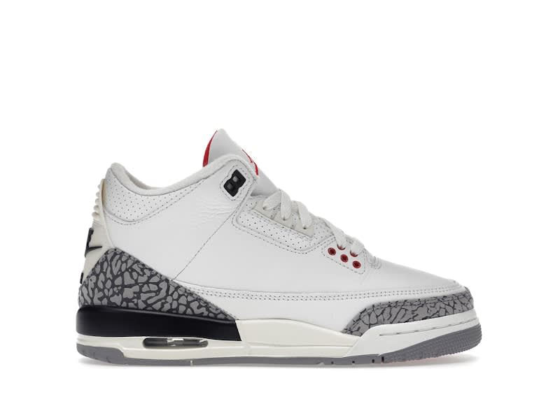 714538 Jordan 3 Retro White Cement Reimagined (GS)