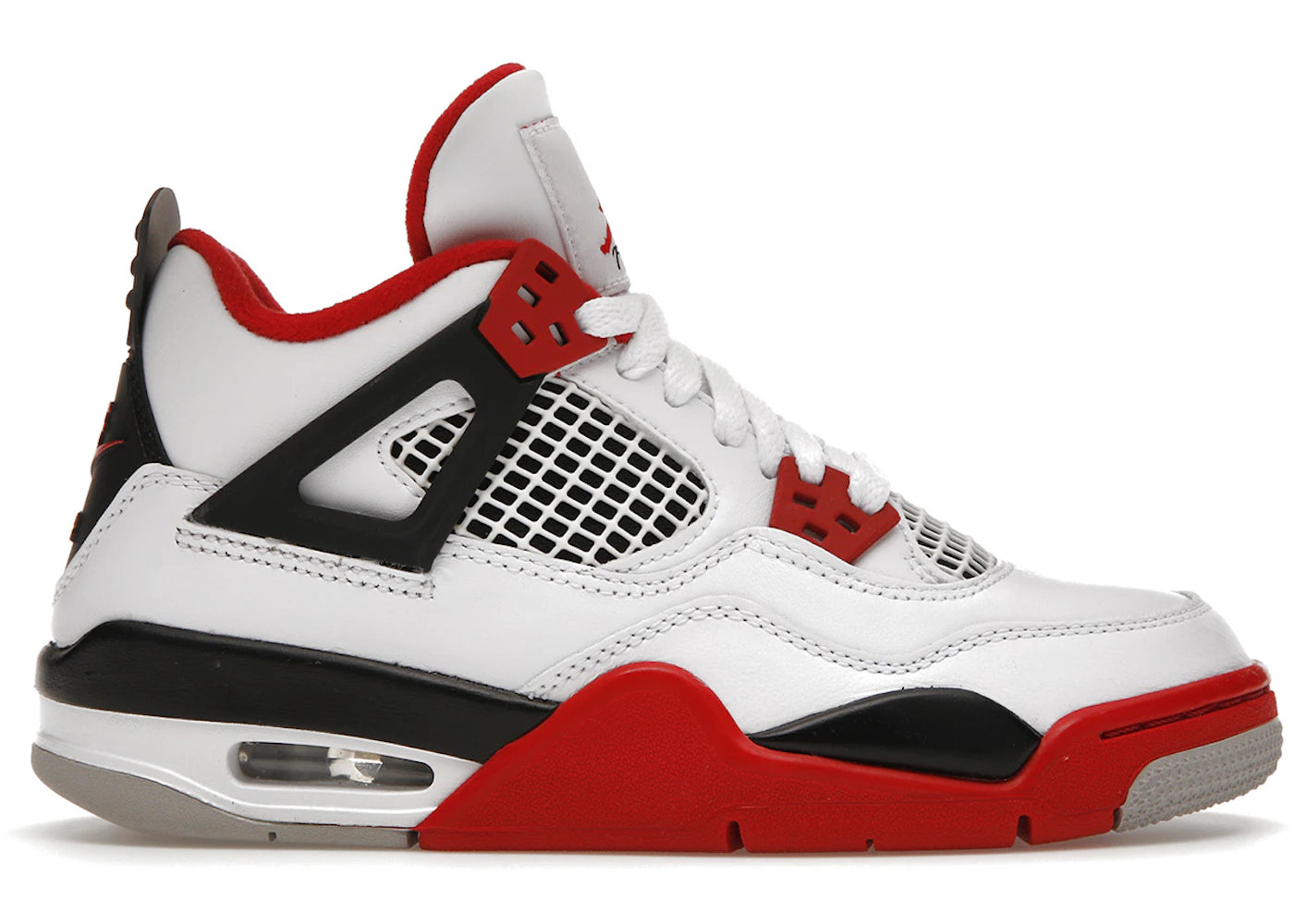 SP1338 Jordan 4 Retro Fire Red (2020) (GS)