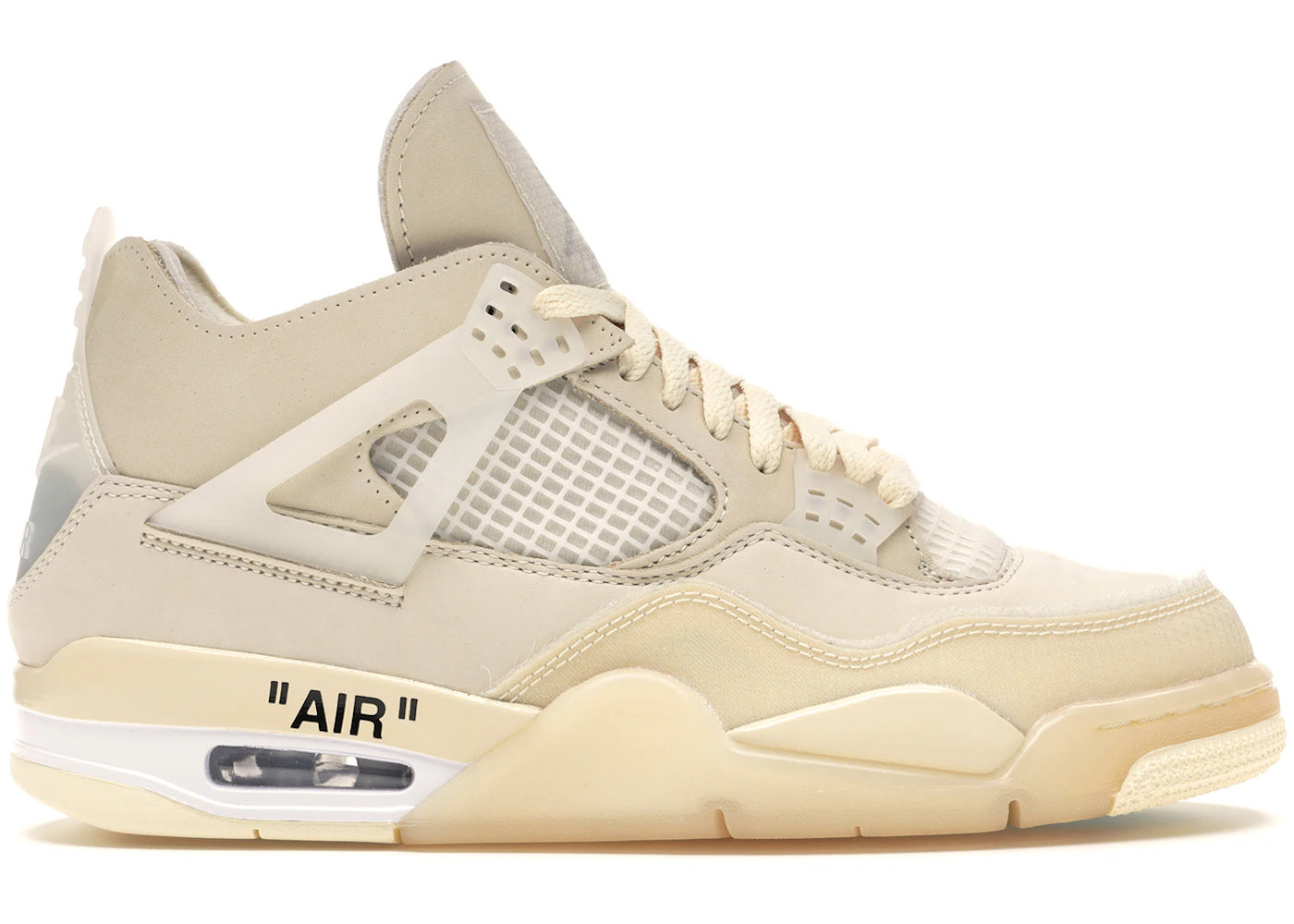 SP1281 Jordan 4 Retro Off-White Sail (Women's)
