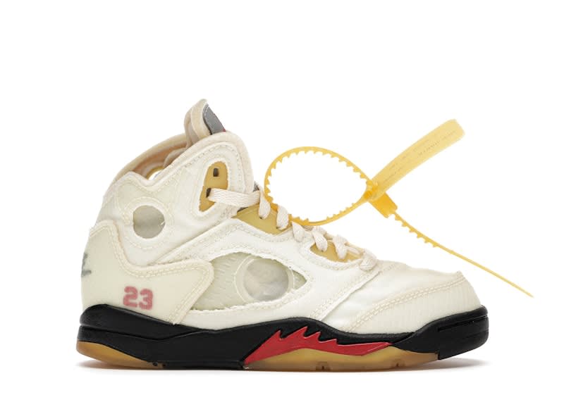 SP14715 Jordan 5 Retro Off-White Sail (PS)