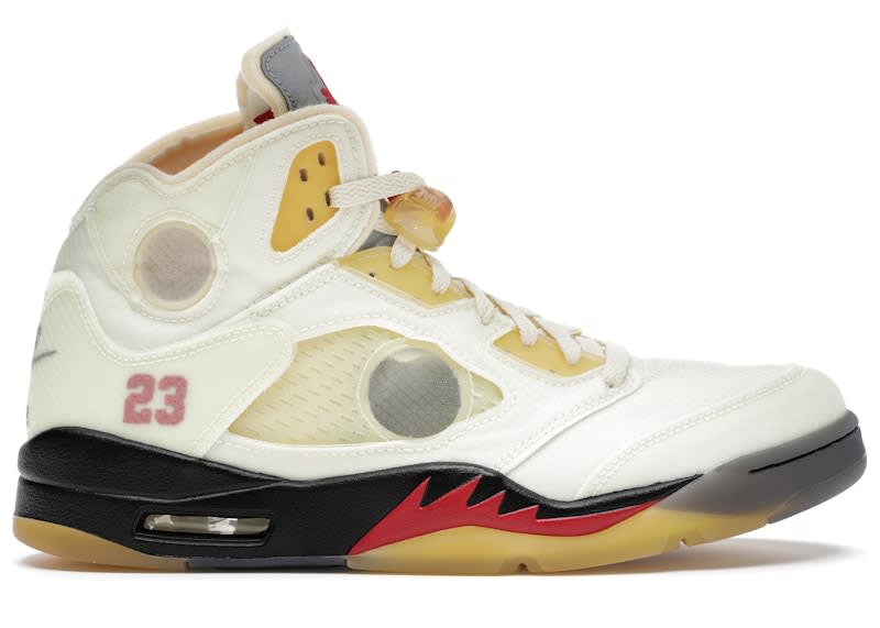 SP14563 Jordan 5 Retro Off-White Sail