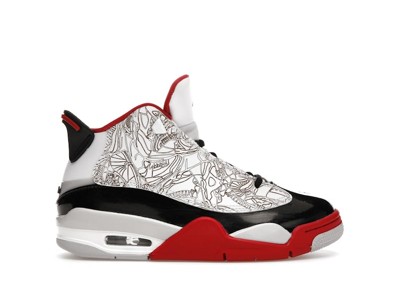SP3684 Jordan Dub Zero White Varsity Red (2022) (GS)