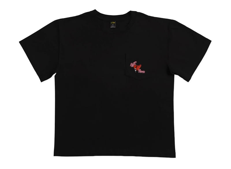 SP15211 Anti Promo Graphic T-shirt Black