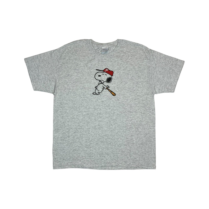 (00s) Snoopy x Philadelphia Phillies MLB Peanuts T-Shirt