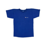 (80s) Champion Spellout Blue T-Shirt