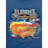 (2003) Alabama The American Farewell Tour Country Concert T-Shirt