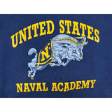 (90s) United States Naval Academy Bill the Goat Navy Crewneck