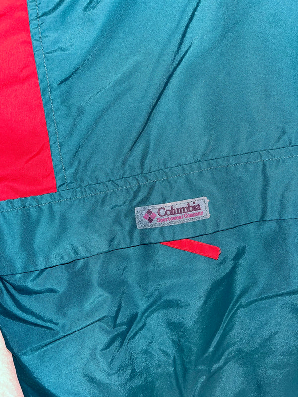 (90s) Columbia Aqua Berry Full Zip Ski Jacket