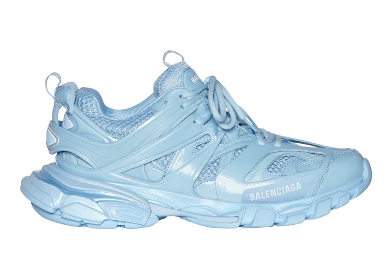SP9398 Balenciaga Track Metallic Light Blue