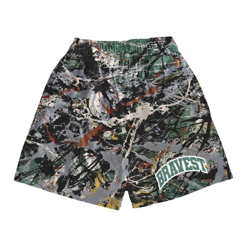 Bravest Studios Paint Splatter Shorts Multi