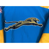 (90s) Jacksonville Jaguars NFL 'Banned Logo' Starter Puffer Jacket