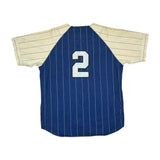 (90s) New York Yankees Mirage Pinstripe Derek Jeter Jersey