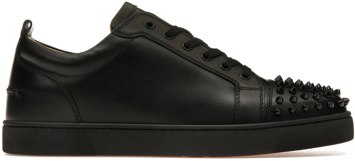 SP16449 Christian Louboutin Louis Junior Spikes Flat Black
