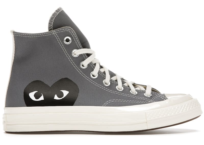 542849 Converse Chuck Taylor All Star 70 Hi Comme des Garcons PLAY Grey