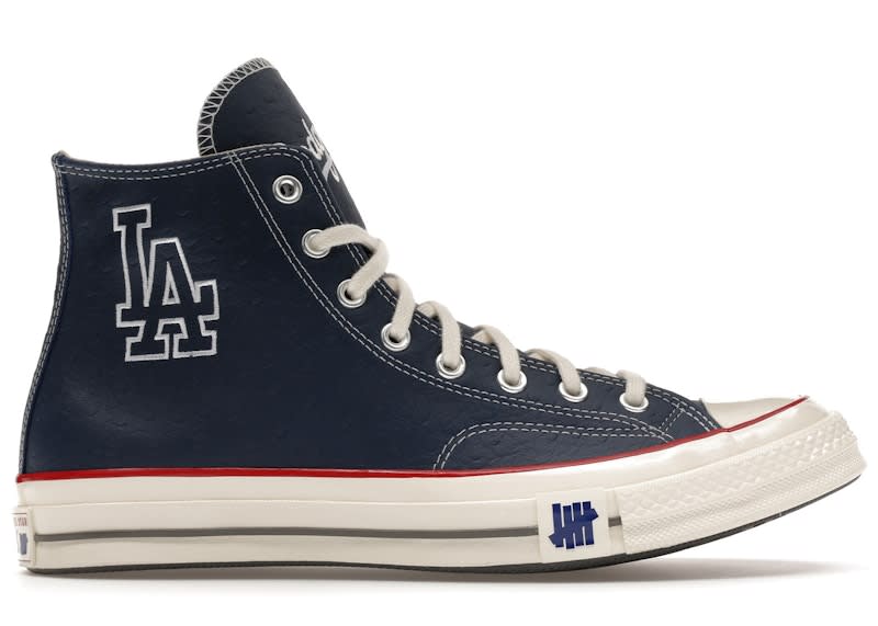 SP10526 Converse Chuck Taylor All Star Hi Undefeated x Los Angeles Dodgers Ostrich