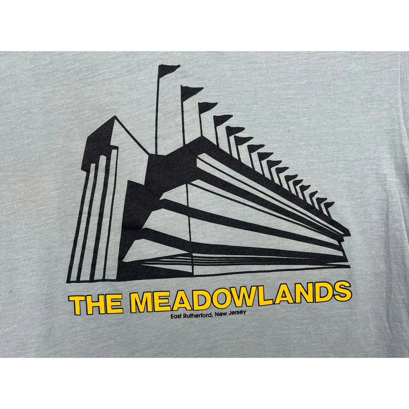 (80s) The Meadowlands Horse & Jockey Racing Ringer T-Shirt