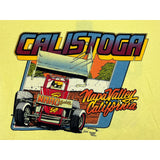 (1986) The Classic, Calistoga California Sprint Car Racing Yellow T-Shirt