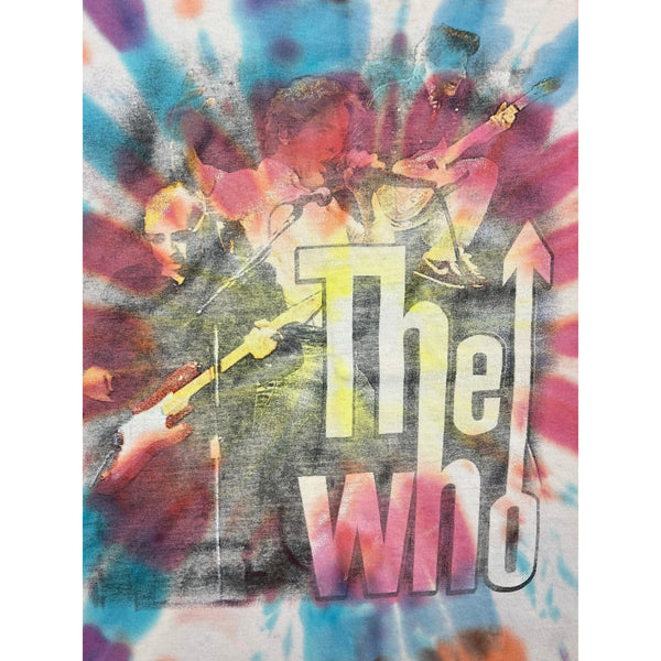 (2002) The Who Tie Dye 'In Memory of John Entwistle' Tour T-Shirt