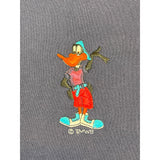 (90s) Daffy Duck Looney Tunes Embroidered Crewneck