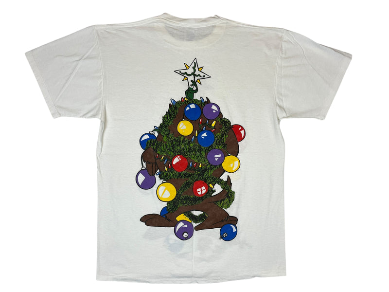 (1993) Tazmanian Devil Looney Tunes Christmas Tree T-Shirt